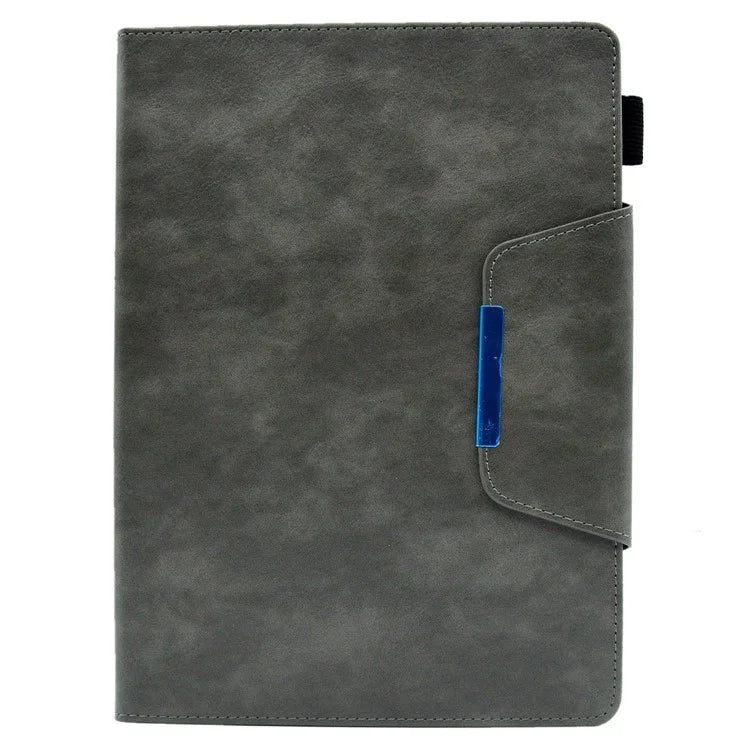 For iPad Pro 11 (2024) Case Magnetic Clasp PU Leather Smart Tablet Cover