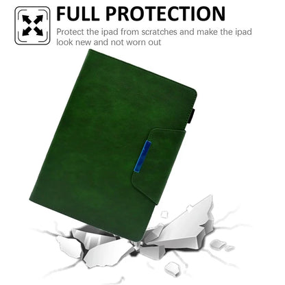 For iPad Pro 11 (2024) Case Magnetic Clasp PU Leather Smart Tablet Cover