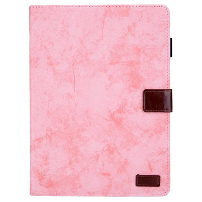 For iPad Pro 11 (2024) Case Cloth Texture PU Leather Tablet Cover with Auto Wake / Sleep