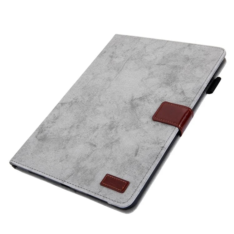 For iPad Pro 11 (2024) Case Cloth Texture PU Leather Tablet Cover with Auto Wake / Sleep