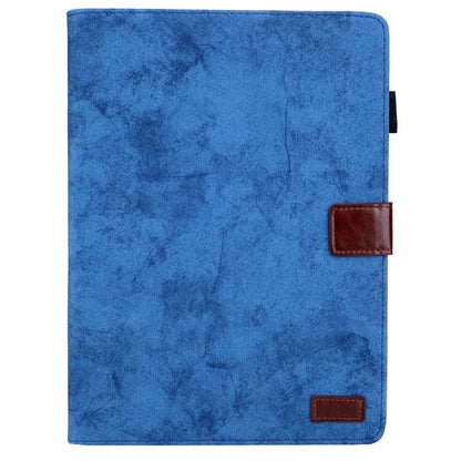 For iPad Pro 11 (2024) Case Cloth Texture PU Leather Tablet Cover with Auto Wake / Sleep