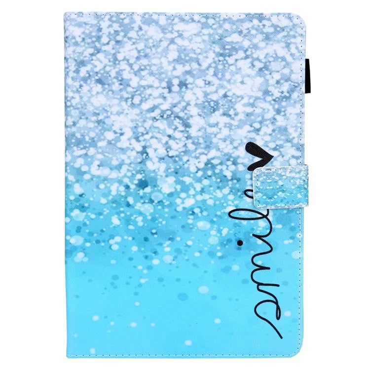 For iPad Pro 11 (2024) Case Pattern Printing Card Slots Leather Tablet Cover