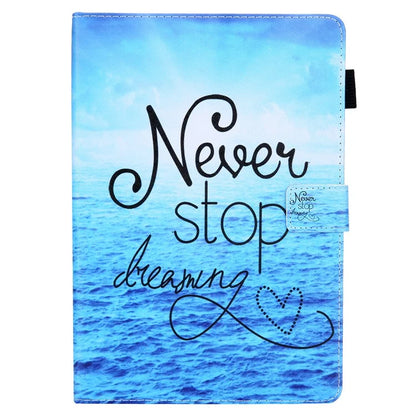 For iPad Pro 11 (2024) Case Pattern Printing Card Slots Leather Tablet Cover