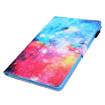 For iPad Pro 11 (2024) Case Pattern Printing Card Slots Leather Tablet Cover