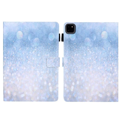 For iPad Pro 11 (2024) Case Pattern Printing Card Slots Leather Tablet Cover