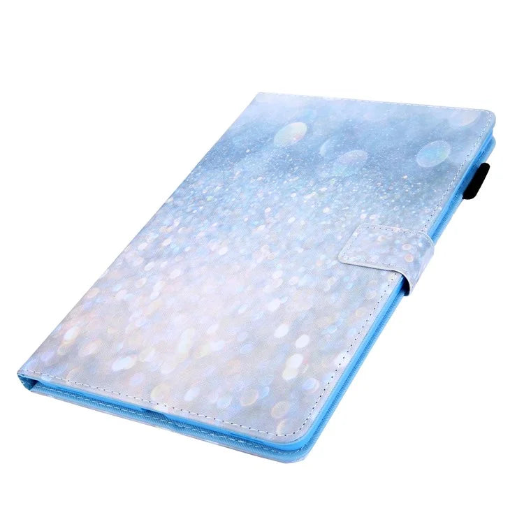 For iPad Pro 11 (2024) Case Pattern Printing Card Slots Leather Tablet Cover