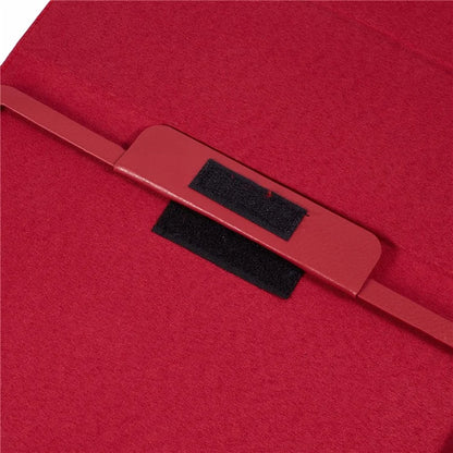 For iPad Air 11 (2024) Case Litchi Texture Leather Tablet Cover with Bi-Fold Stand