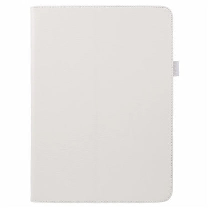 For iPad Air 11 (2024) Case Litchi Texture Leather Tablet Cover with Bi-Fold Stand