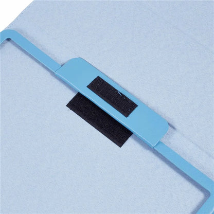 For iPad Air 11 (2024) Case Litchi Texture Leather Tablet Cover with Bi-Fold Stand