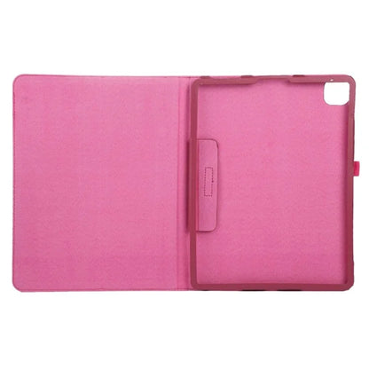 For iPad Pro 11 (2024) Case Bi-Fold Stand PU Leather Tablet Cover with Stylus Loop Design