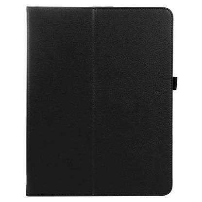 For iPad Pro 11 (2024) Case Bi-Fold Stand PU Leather Tablet Cover with Stylus Loop Design