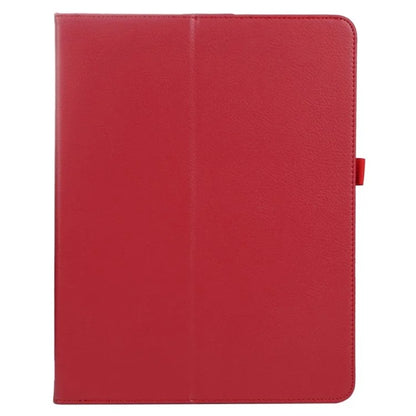 For iPad Pro 11 (2024) Case Bi-Fold Stand PU Leather Tablet Cover with Stylus Loop Design