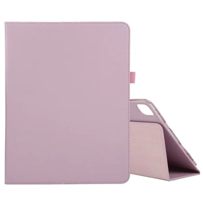 For iPad Pro 11 (2024) Case Bi-Fold Stand PU Leather Tablet Cover with Stylus Loop Design