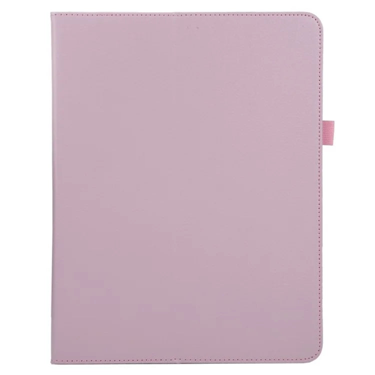For iPad Pro 11 (2024) Case Bi-Fold Stand PU Leather Tablet Cover with Stylus Loop Design