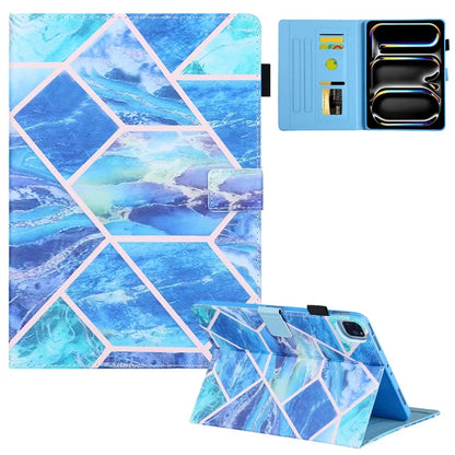 For iPad Pro 11 (2024) Case Pattern Printing Stand PU Leather Tablet Cover