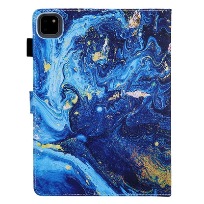 For iPad Pro 11 (2024) Case Pattern Printing Stand PU Leather Tablet Cover