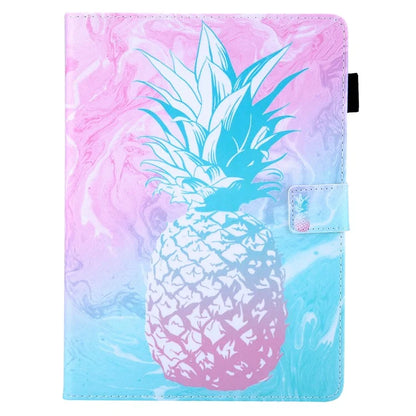 For iPad Pro 11 (2024) Case Pattern Printing Tablet Leather Cover with Card Slots