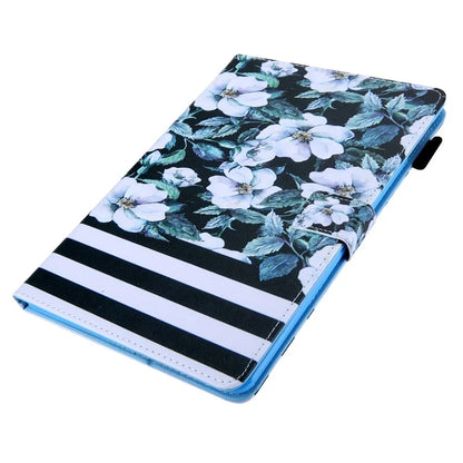For iPad Pro 11 (2024) Case Pattern Printing Tablet Leather Cover with Card Slots