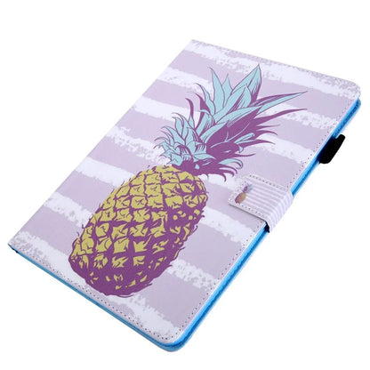 For iPad Pro 11 (2024) Case Pattern Printing Tablet Leather Cover with Card Slots