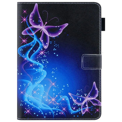 For iPad Pro 11 (2024) Case PU Leather Pattern Design Smart Tablet Cover