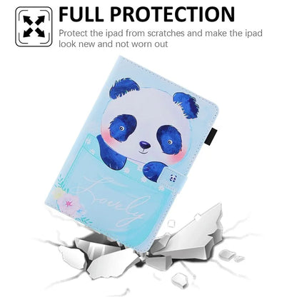 For iPad Pro 11 (2024) Case PU Leather Pattern Design Smart Tablet Cover