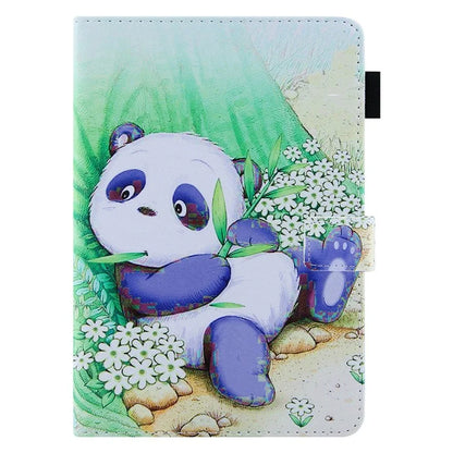 For iPad Pro 11 (2024) Case PU Leather Pattern Design Smart Tablet Cover