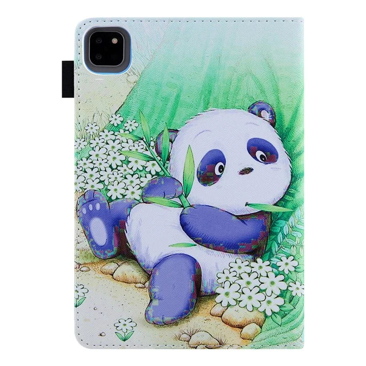 For iPad Pro 11 (2024) Case PU Leather Pattern Design Smart Tablet Cover