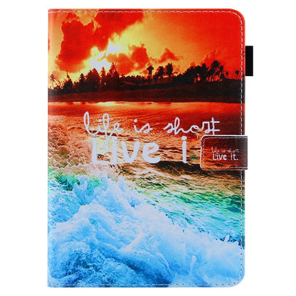 For iPad Pro 11 (2024) Case PU Leather Pattern Design Smart Tablet Cover