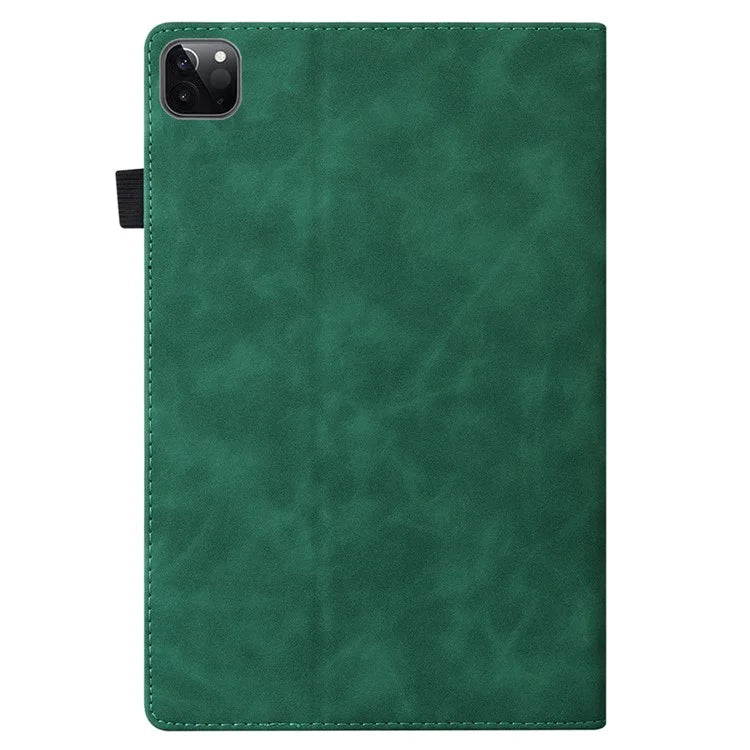 For iPad Pro 11 (2024) Case Card Slot PU Leather Stand Tablet Cover