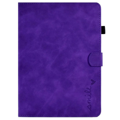 For iPad Pro 11 (2024) Case Letters Imprinted PU Leather Card Holder Tablet Cover