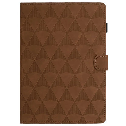 For iPad Pro 11 (2024) Case Diamond Texture Card Holder Stand Cover Anti-Scratch Tablet Shell