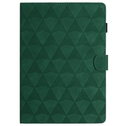 For iPad Pro 11 (2024) Case Diamond Texture Card Holder Stand Cover Anti-Scratch Tablet Shell