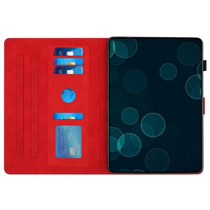 For iPad Pro 11 (2024) Case Diamond Texture Card Holder Stand Cover Anti-Scratch Tablet Shell