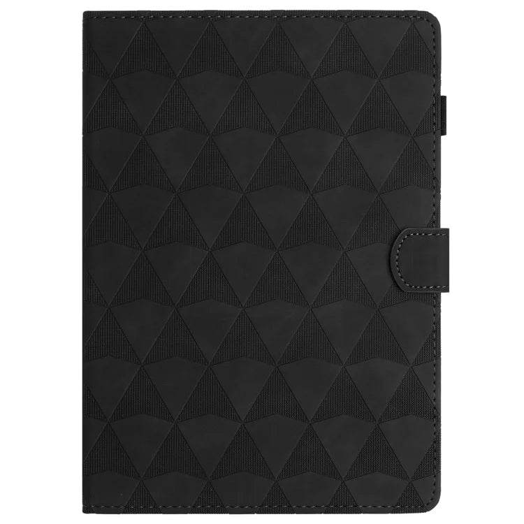 For iPad Pro 11 (2024) Case Diamond Texture Card Holder Stand Cover Anti-Scratch Tablet Shell