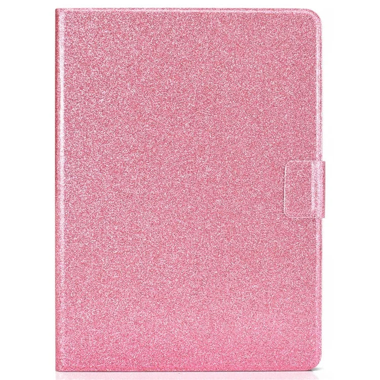 For iPad Pro 11 (2024) Glitter Sequins PU Leather + TPU Tablet Case with Stand and Card Slots