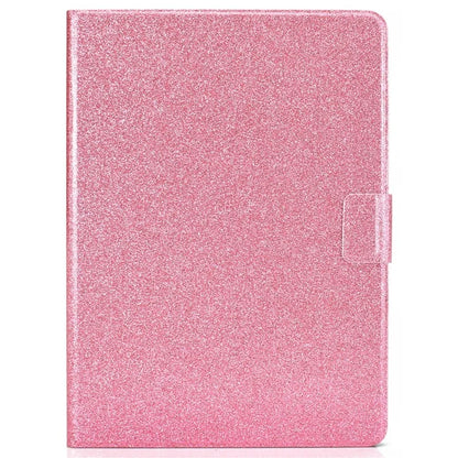 For iPad Pro 11 (2024) Glitter Sequins PU Leather + TPU Tablet Case with Stand and Card Slots