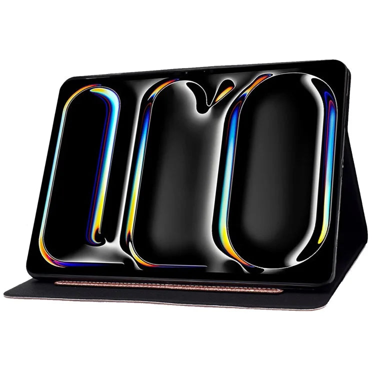 For iPad Pro 11 (2024) Glitter Sequins PU Leather + TPU Tablet Case with Stand and Card Slots