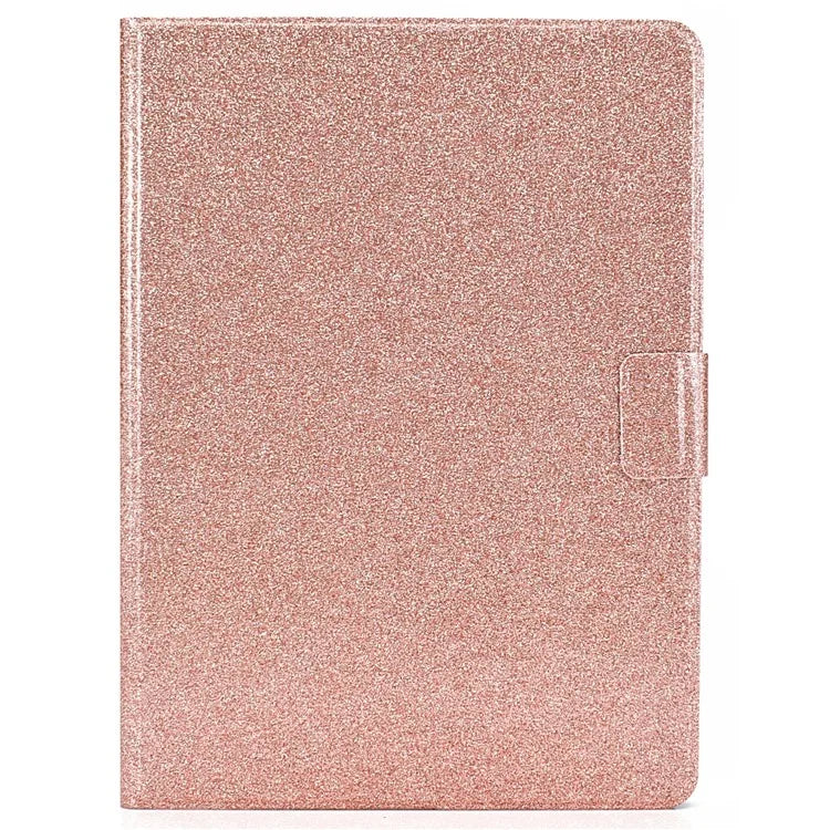 For iPad Pro 11 (2024) Glitter Sequins PU Leather + TPU Tablet Case with Stand and Card Slots