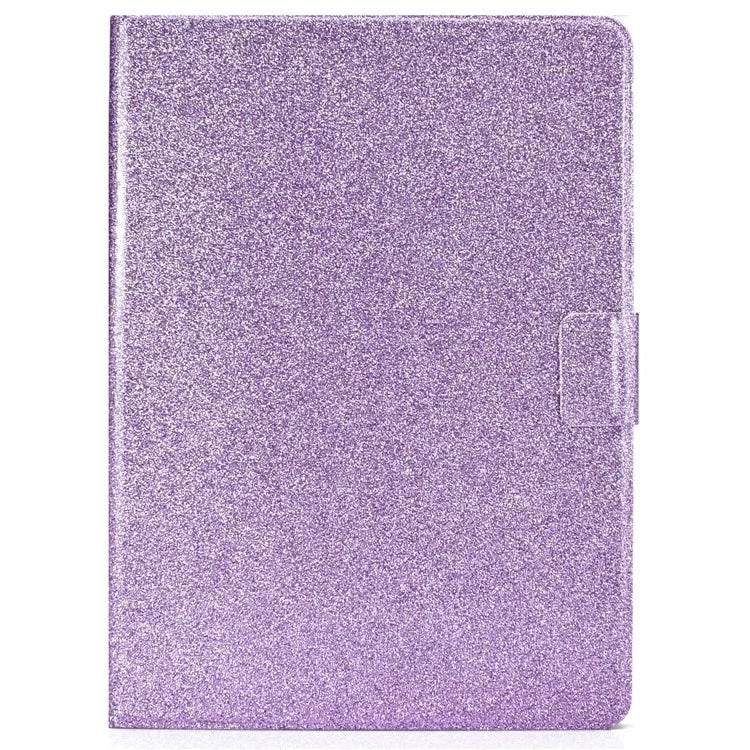 For iPad Pro 11 (2024) Glitter Sequins PU Leather + TPU Tablet Case with Stand and Card Slots