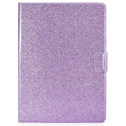 For iPad Pro 11 (2024) Glitter Sequins PU Leather + TPU Tablet Case with Stand and Card Slots