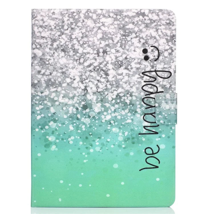 For iPad Pro 11 (2024) Case Pattern Printed Leather Stand Tablet Cover with Card Holder