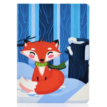 For iPad Pro 11 (2024) Case Pattern Printed Leather Stand Tablet Cover with Card Holder