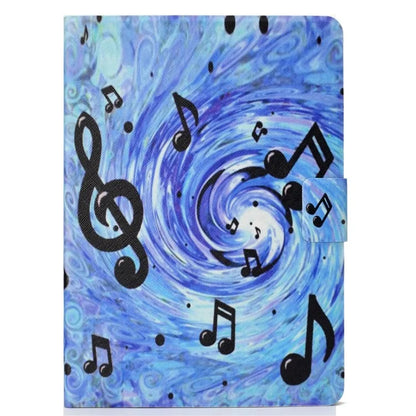 For iPad Pro 11 (2024) Case Pattern Printed Leather Stand Tablet Cover with Card Holder