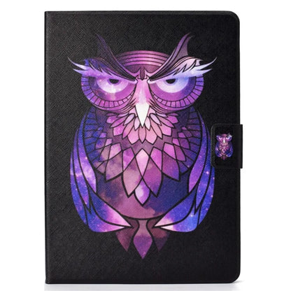 For iPad Pro 11 (2024) Case Pattern Printed Leather Stand Tablet Cover with Card Holder