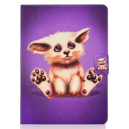 For iPad Pro 11 (2024) Case Pattern Printed Leather Stand Tablet Cover with Card Holder