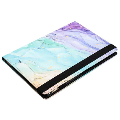 For iPad Pro 11 (2024) Case Pattern Printing Support Stand Card Holder Leather Tablet Cover