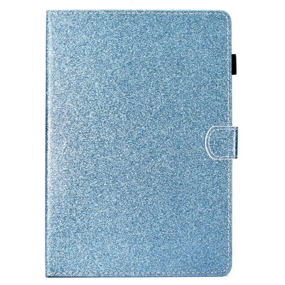 For iPad Pro 11 (2024) Case Card Slot Stand Glittery PU Leather Tablet Cover