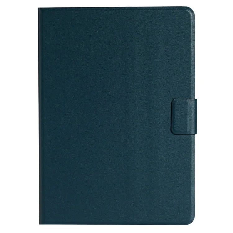 For iPad Pro 11 (2024) Case Shockproof Protective PU Leather Tablet Cover with Card Holderish Green