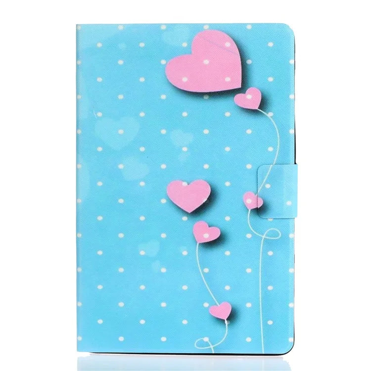 For iPad Pro 11 (2024) Case PU Leather Pattern Printed Card Holder Tablet Cover