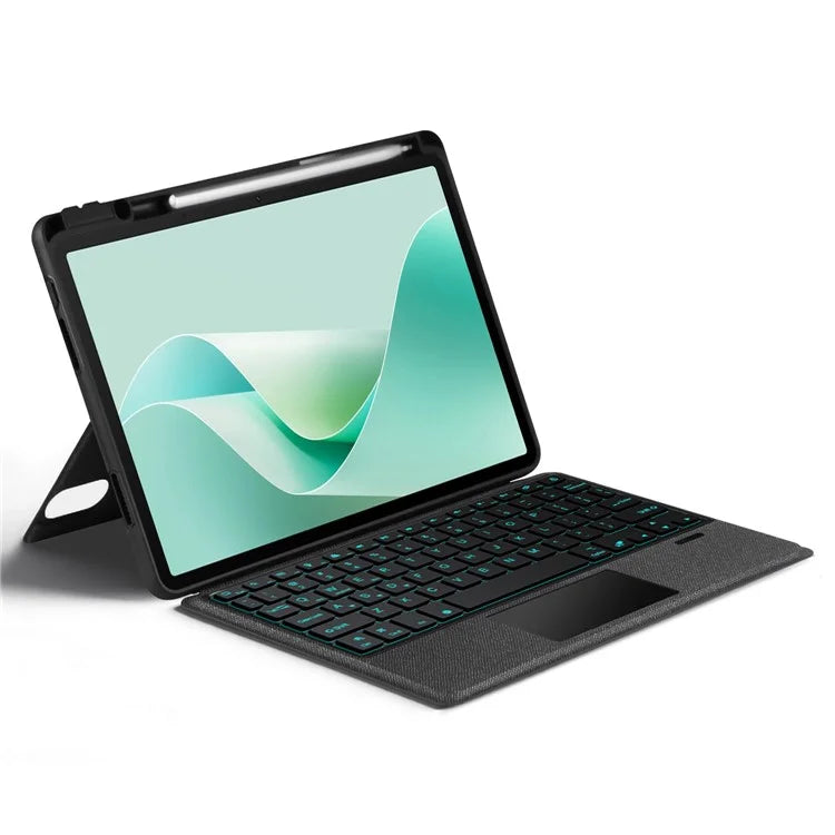 For Huawei MatePad 11.5 S Leather Case with Backlight Wireless Removable Keyboard